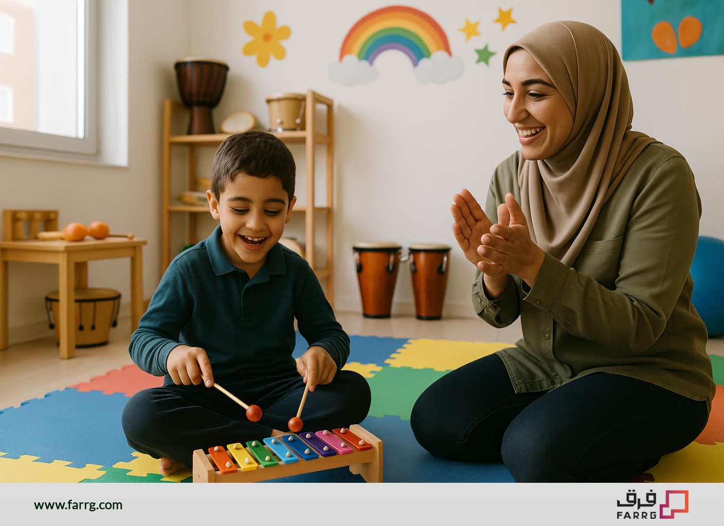 الموسيقى والعلاج: دور الفن الصوتي في دعم الأطفال ذوي التوحّد
