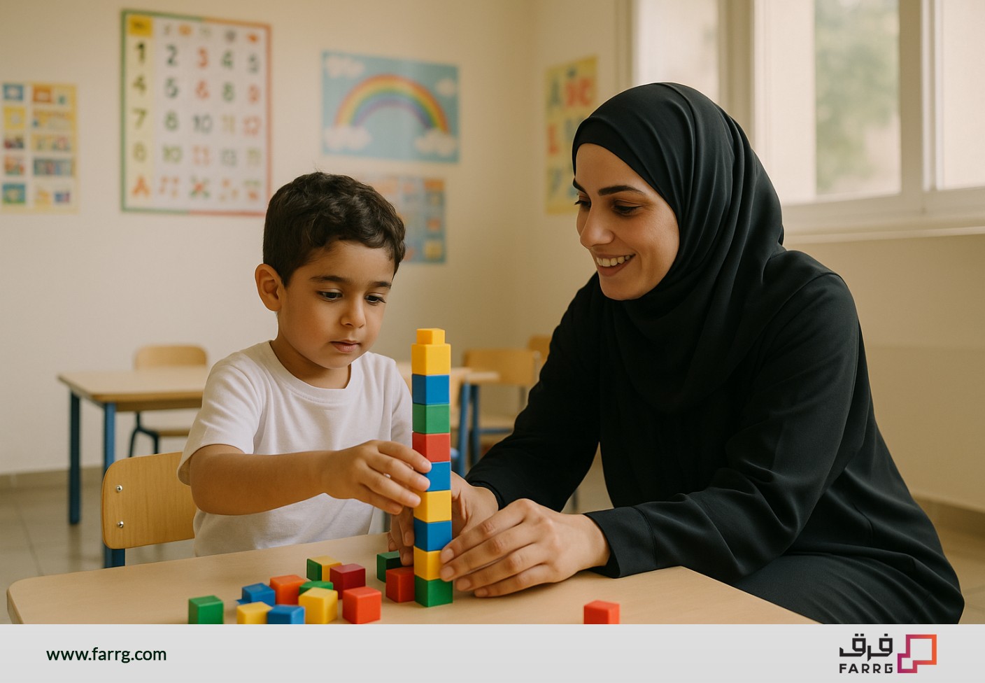 خصائص معلم الظل من دعم الطفل لجلسات التخاطب | منصة فرق